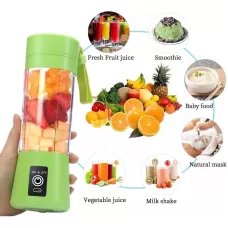 Mini Liquidificador 6 Lâminas Portátil Recarregáve..