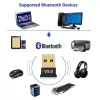 Adaptador bluetooth usb 5.0 Receptor e Transmissor de audio para PC e Notebook