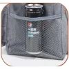 Bolsa térmica de grande capacidade com duas camadas zíper e alças