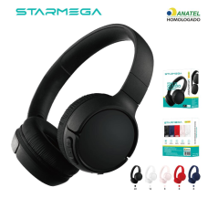 Fone de ouvido com microfone Bluetooth 5.0 Micro S..