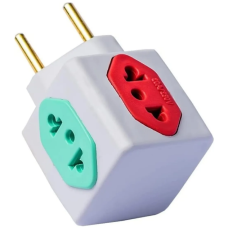 Adaptador de tomata 4 entradas bob Cubo  10a/20a..