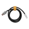 Cabo turbo USB-C 66W 6A fio grosso de 1.2 metros