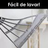 Vassoura mágica estilo rodo tira pelo limpa vidro seca bem silicone