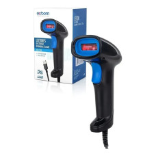 Leitor de Código de Barras Laser USB EAN13 e bolet..