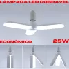 Lâmpada LED Dobrável Pétalas 25W